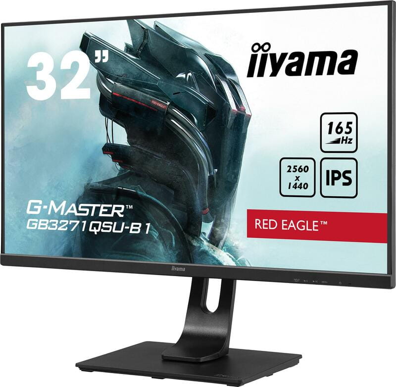 Монітор Iiyama 31.5" G-Master GB3271QSU-B1 IPS Black