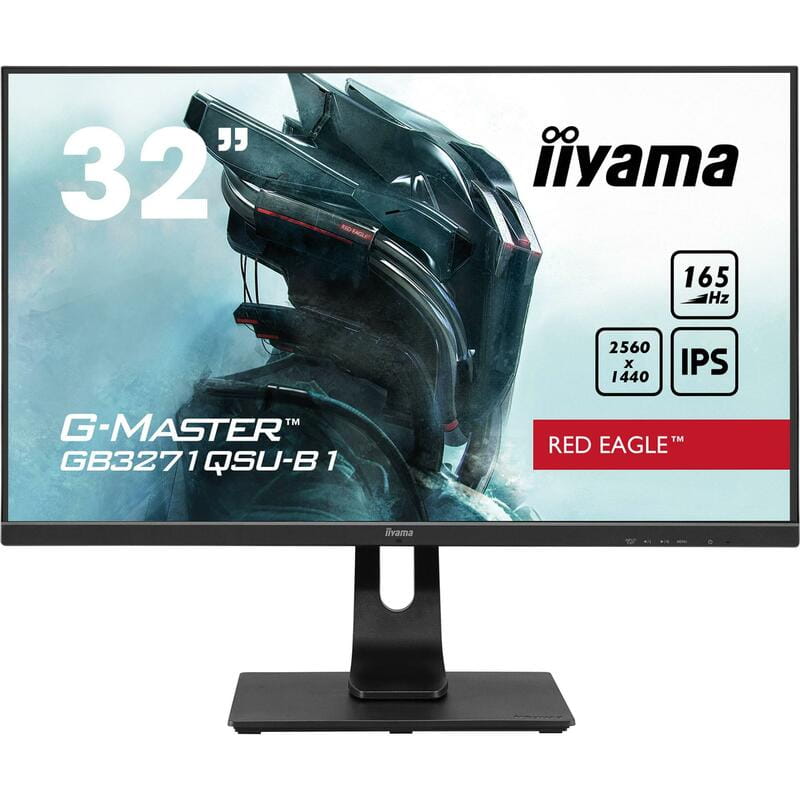 Монітор Iiyama 31.5" G-Master GB3271QSU-B1 IPS Black