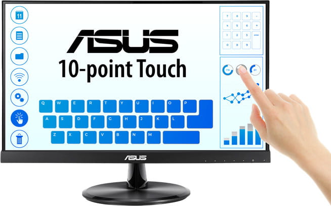 Монітор Asus 21.5" VT229H (90LM0490-B02170) IPS Black