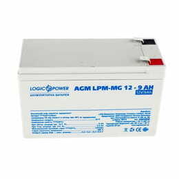 Акумуляторна батарея LogicPower 12V 9AH (LPM-MG 12 - 9 AH) AGM мультигель