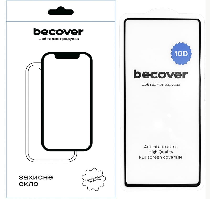 Защитное стекло BeCover для Google Pixel 7 10D Black (711489)