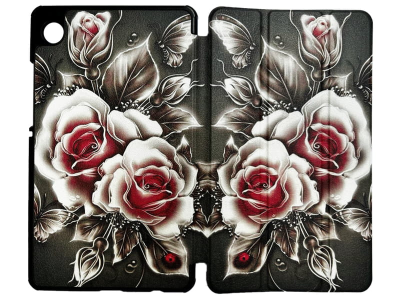 Чeхол BeCover Smart Case для Samsung Galaxy Tab A9 Plus SM-X210/SM-X215/SM-X216 11.0" Black Rose (711276)