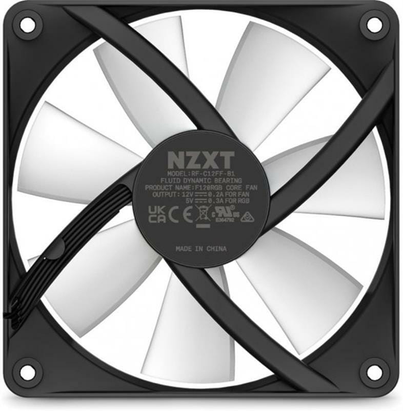 Вентилятор NZXT F120 RGB Core (RF-C12SF-B1)
