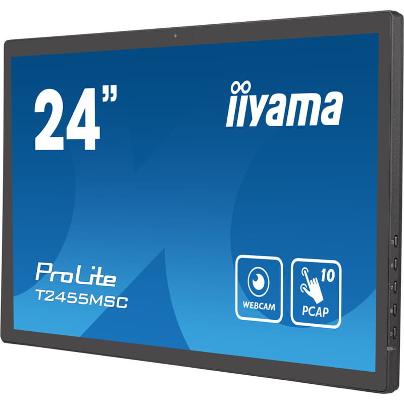 Монитор Iiyama 23.8" T2455MSC-B1 IPS Black