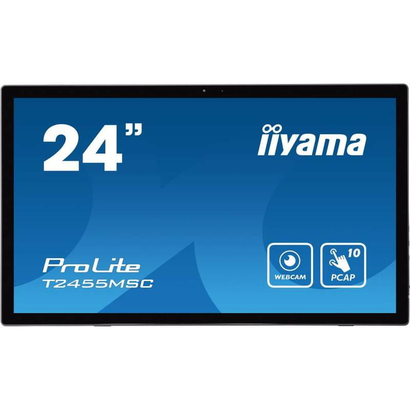 Монитор Iiyama 23.8" T2455MSC-B1 IPS Black