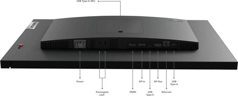 Монитор Lenovo ThinkVision 23.8" P24h-30 (63B3GAT6UA) IPS Black