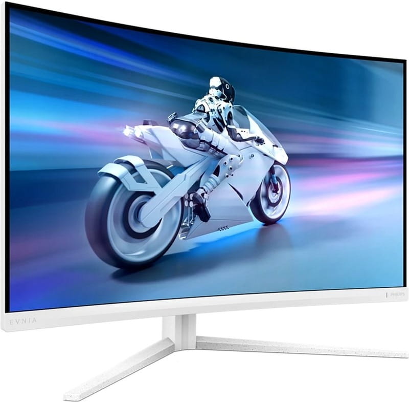 Монитор Philips 31.5" 32M2C5501/00 VA White 180Hz Curved