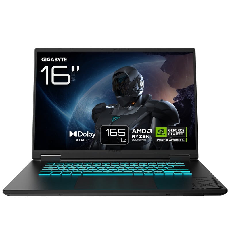 Ноутбук Gigabyte Gaming A16 (3THK3UA893SD) Black Steel