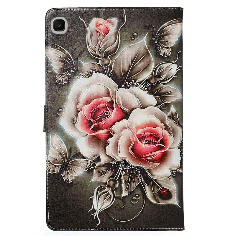 Чeхол BeCover Smart Case для Samsung Galaxy Tab S6 Lite (2024) 10.4" P620/P625/P627 Black Rose (711286)