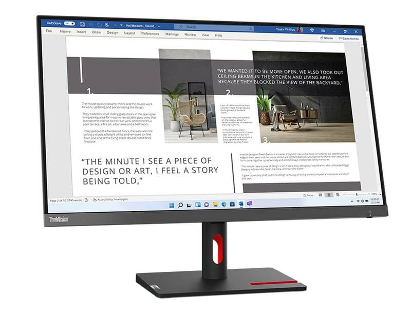 Монiтор Lenovo ThinkVision 27" S27i-30 (63DFKAT4UA) IPS Black 100Hz