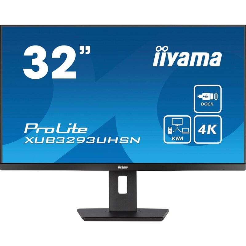 Монитор Iiyama 31.5" ProLite XUB3293UHSN-B5 IPS Black