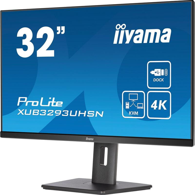 Монитор Iiyama 31.5" ProLite XUB3293UHSN-B5 IPS Black