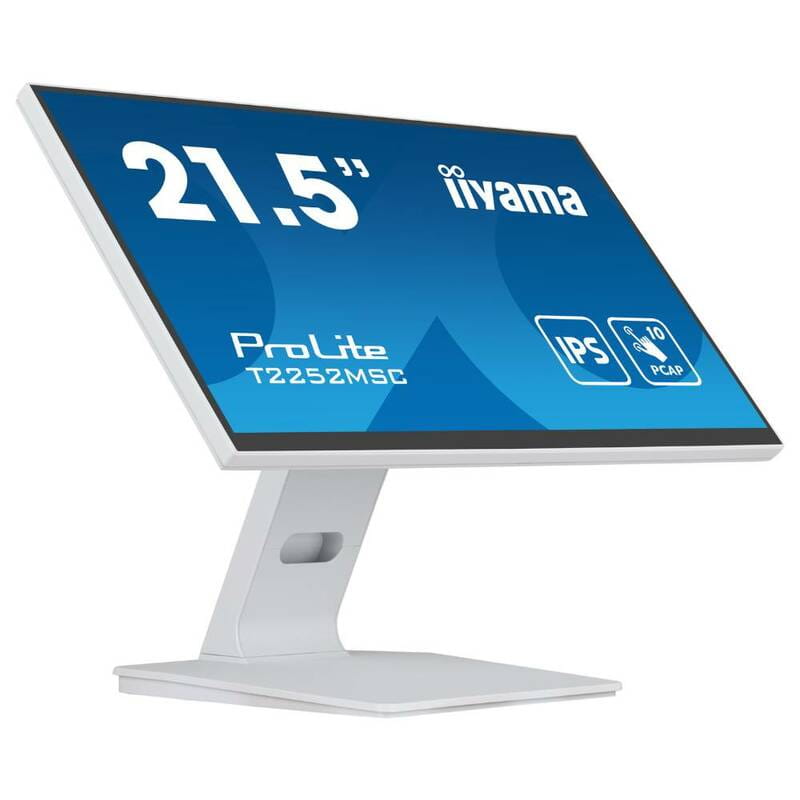 Монітор Iiyama 21.5" ProLite T2252MSC-W2 IPS White