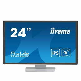 Монiтор Iiyama 23.8" ProLite T2452MSC-W1 IPS White