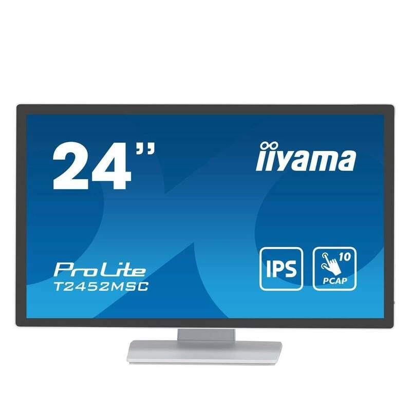 Монитор Iiyama 23.8" ProLite T2452MSC-W1 IPS White