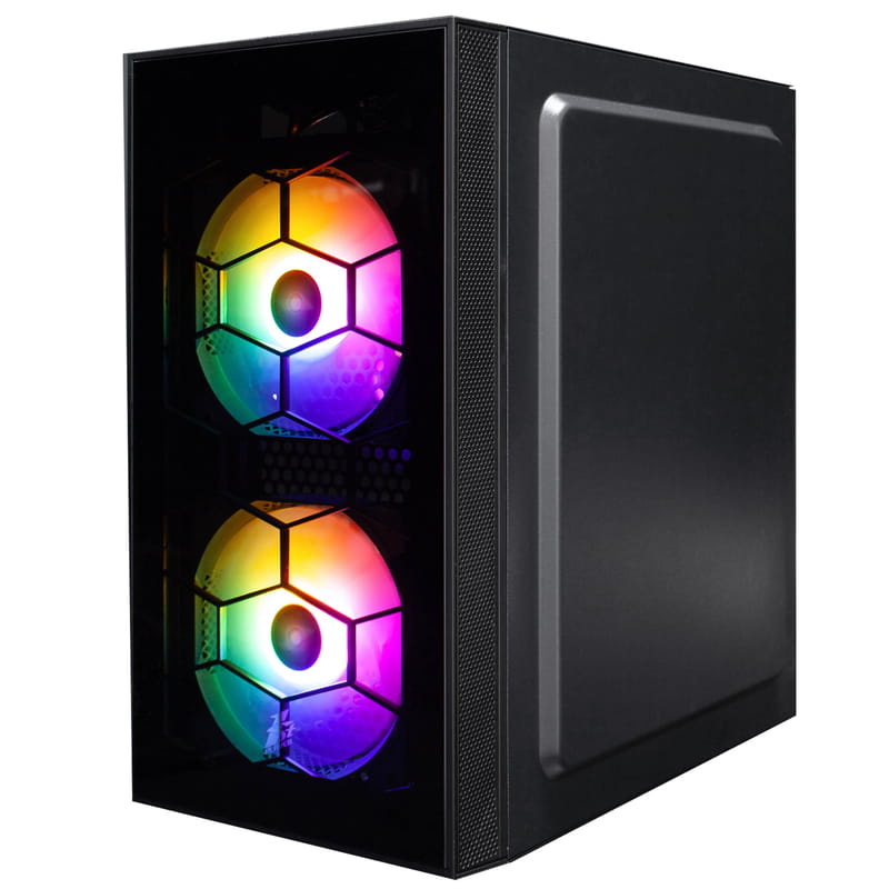 Корпус 1stPlayer X1-BK-3F1-PS-600FK-EU Black 600W