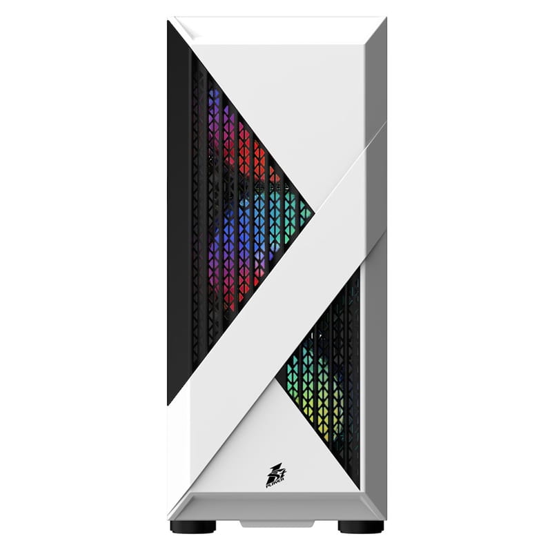 Корпус 1stPlayer F3-A-WH-4F1-PS-600FK-EU White 600W