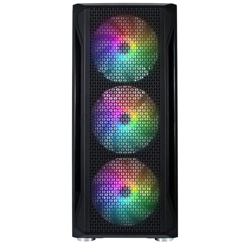 Корпус 1stPlayer X5-BK-4F1-PS-600FK-EU Black 600W