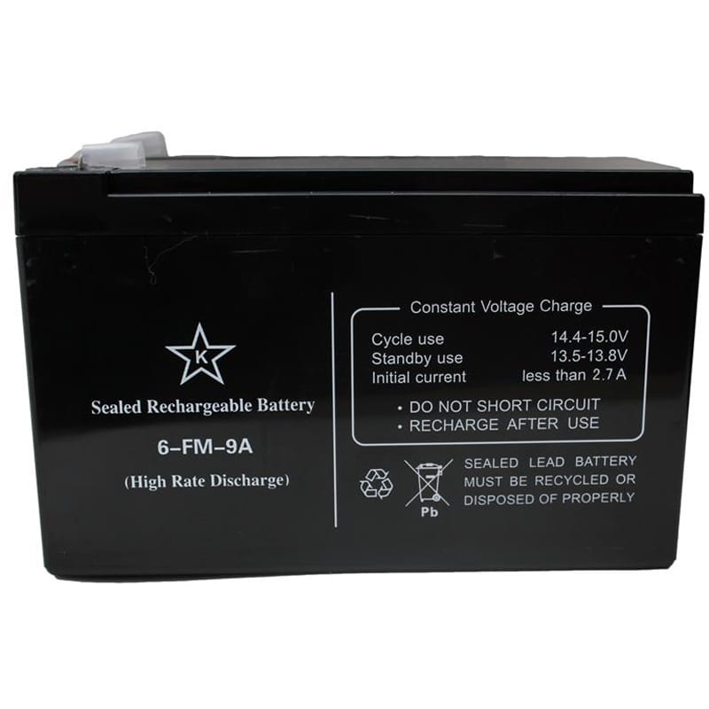 Акумуляторна батарея KSTAR 12V 9Ah (6-FM-9A) AGM