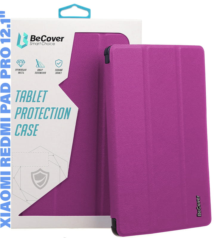 Чохол BeCover Smart Case для Xiaomi Redmi Pad Pro 12.1" Purple (711298)
