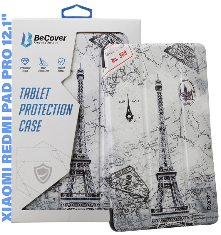 Чохол BeCover Smart Case для Xiaomi Redmi Pad Pro 12.1" Paris (711310)