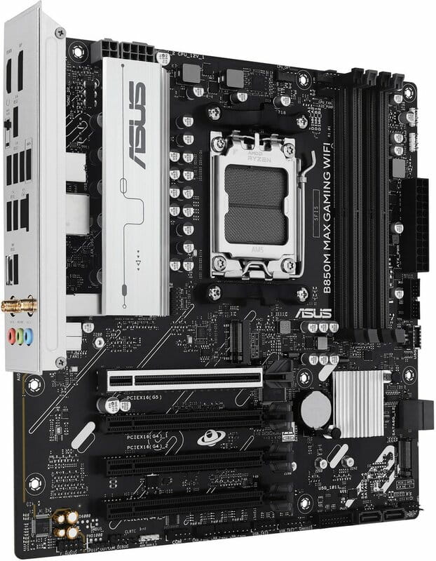 Материнська плата Asus B850M Max Gaming WiFi Socket AM5