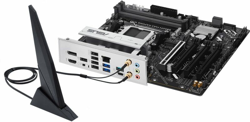 Материнська плата Asus B850M Max Gaming WiFi Socket AM5
