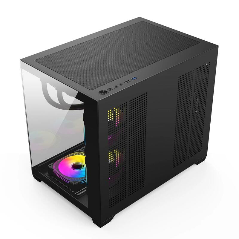 Корпус GTL Gaming Abyss Black (GTLN285M) без БП