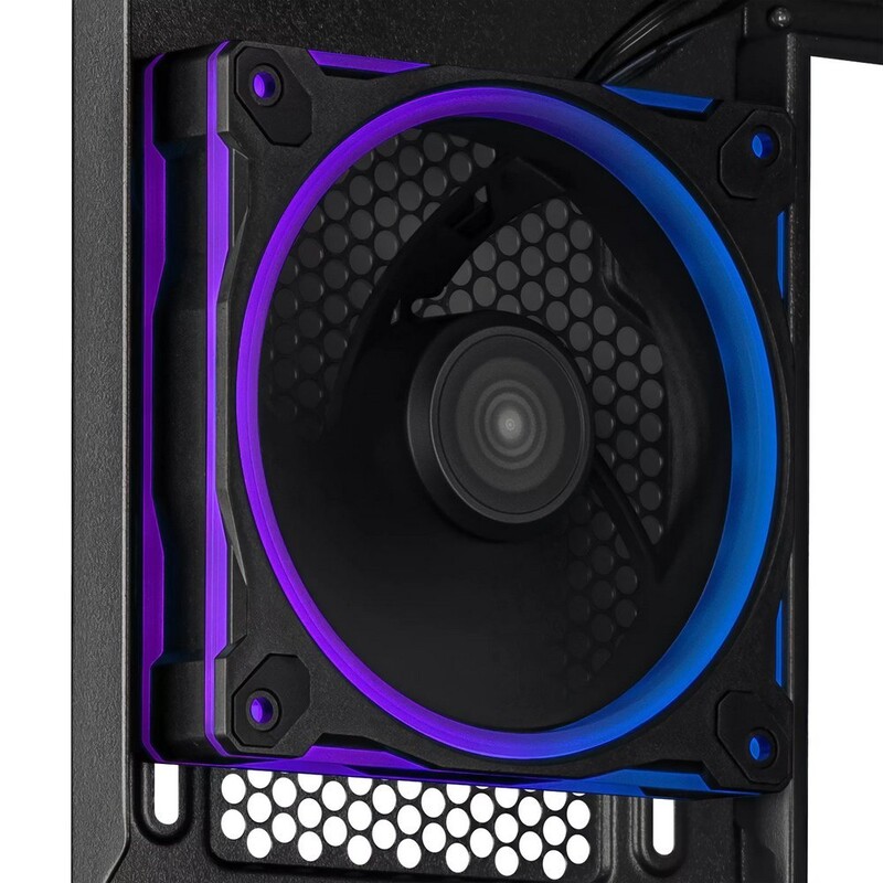 Корпус Asus Prime AP202 ARGB Tempered Glass Black без БЖ (90DC00P0-B19000)