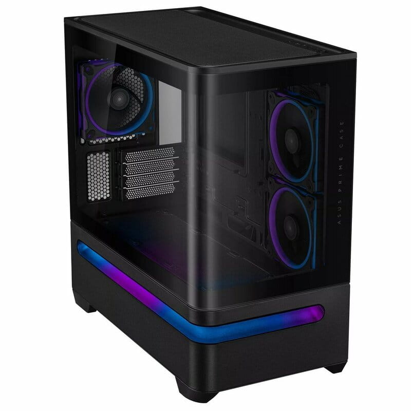 Корпус Asus Prime AP202 ARGB Tempered Glass Black без БП (90DC00P0-B19000)