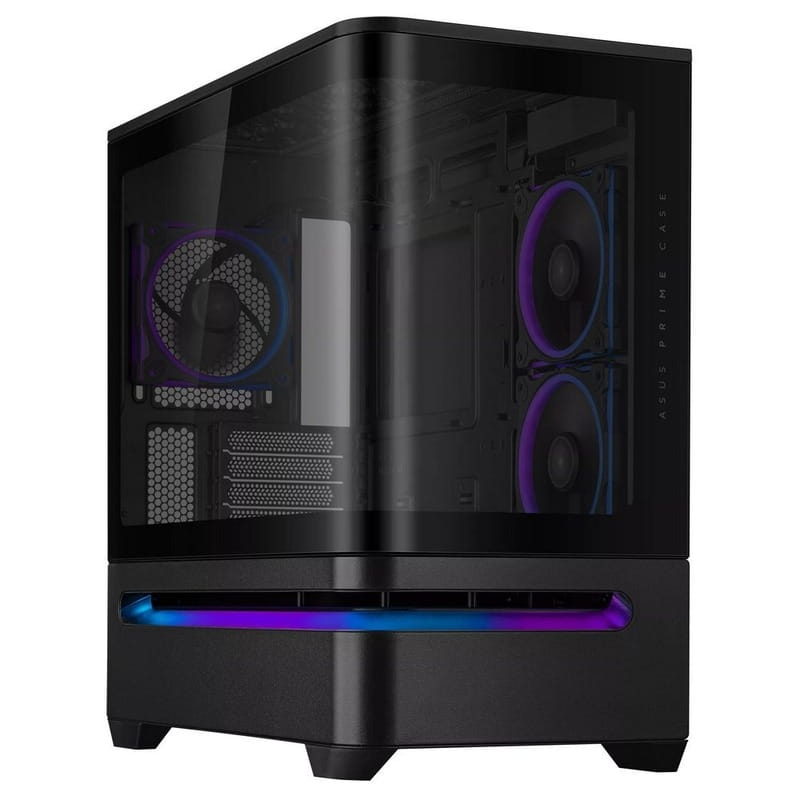 Корпус Asus Prime AP202 ARGB Tempered Glass Black без БП (90DC00P0-B19000)
