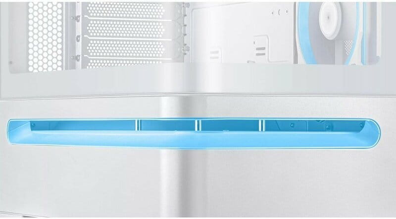 Корпус Asus Prime AP202 ARGB Tempered Glass White без БП (90DC00P3-B19000)