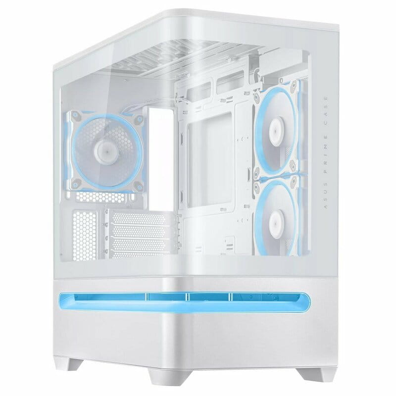 Корпус Asus Prime AP202 ARGB Tempered Glass White без БП (90DC00P3-B19000)