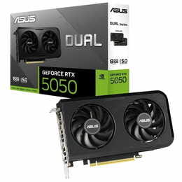 Відеокарта GF RTX 5050 8GB GDDR6 Dual OC Asus (DUAL-RTX5050-O8G)