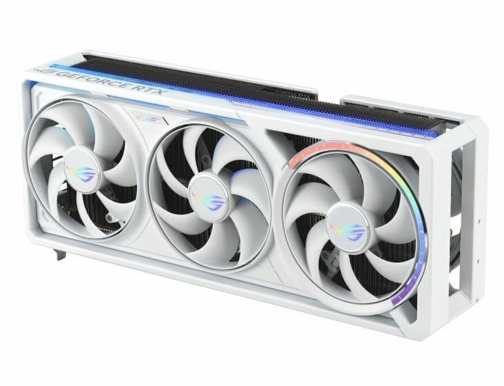 Видеокарта GF RTX 5080 16GB GDDR7 ROG Astral Gaming White OC Asus (ROG-ASTRAL-RTX5080-O16G-WHITE)
