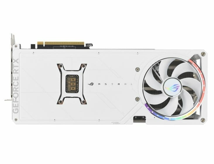 Видеокарта GF RTX 5080 16GB GDDR7 ROG Astral Gaming White OC Asus (ROG-ASTRAL-RTX5080-O16G-WHITE)