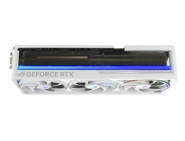 Видеокарта GF RTX 5080 16GB GDDR7 ROG Astral Gaming White OC Asus (ROG-ASTRAL-RTX5080-O16G-WHITE)