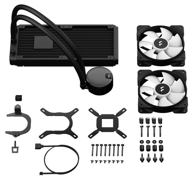 Система водяного охлаждения Fractal Design Lumen S24 RGB Black (FD-W-L1-S2412)