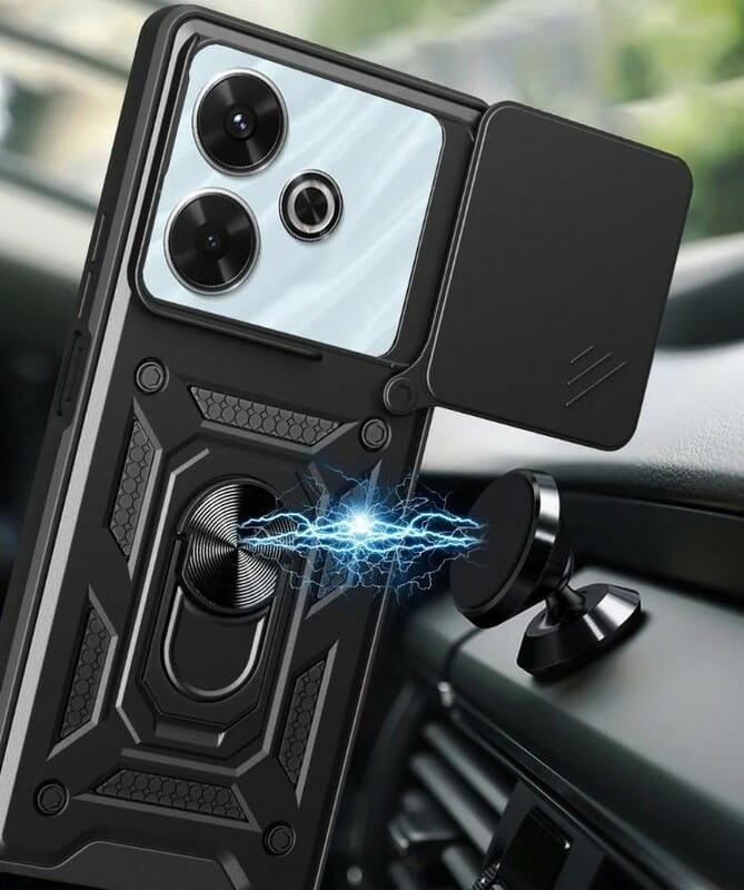 Чохол-накладка BeCover Military для Xiaomi Redmi 13 Black (711551)