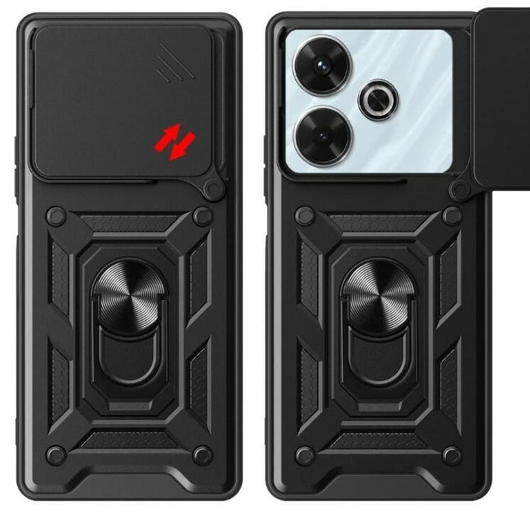 Чохол-накладка BeCover Military для Xiaomi Redmi 13 Black (711551)