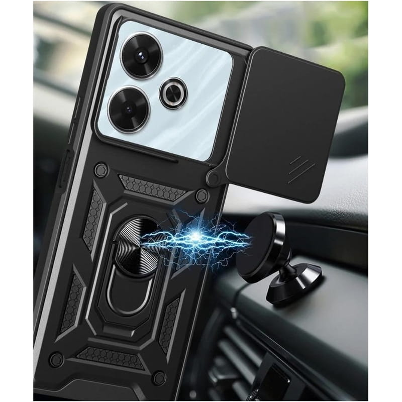 Чохол-накладка BeCover Military для Xiaomi Redmi 13 Black (711551)