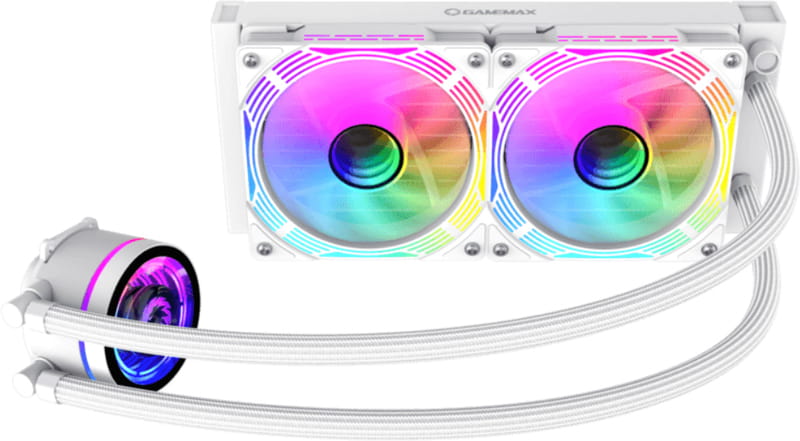 Система водяного охлаждения GameMax IceChill 240V White