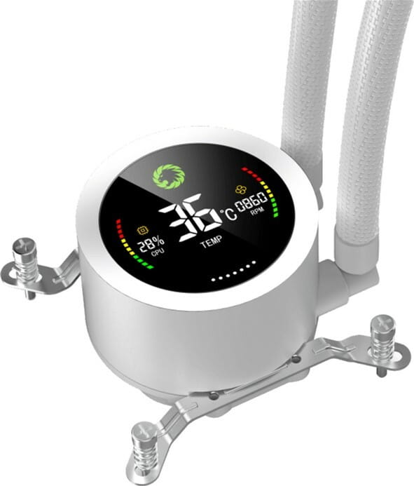 Система водяного охолодження GameMax IceBurg 240 Digital White