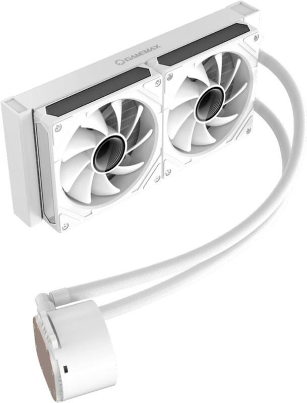 Система водяного охлаждения GameMax IceBurg 240 Digital White