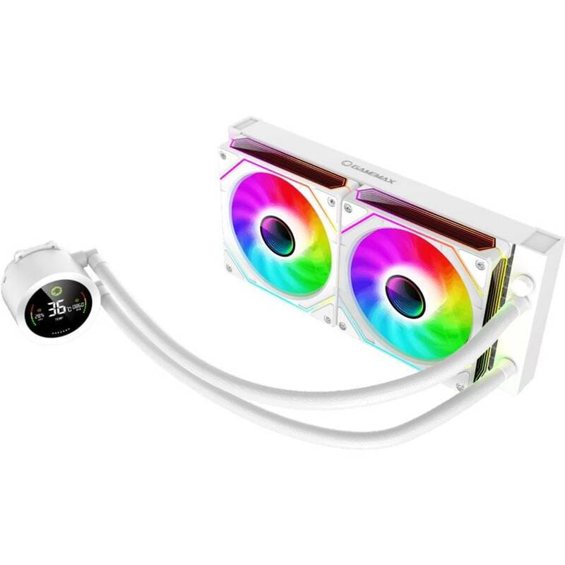 Система водяного охлаждения GameMax IceBurg 240 Digital White