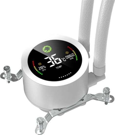 Система водяного охлаждения GameMax IceBurg 360 Digital White