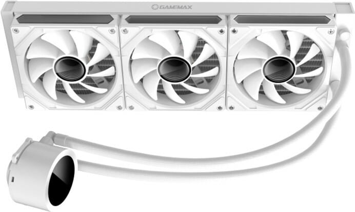 Система водяного охолодження GameMax IceBurg 360 Digital White