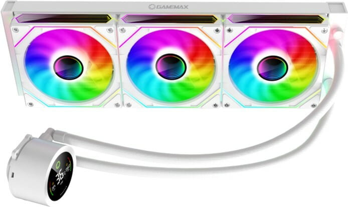 Система водяного охолодження GameMax IceBurg 360 Digital White