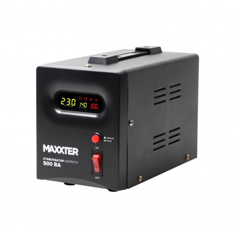 Стабилизатор Maxxter MX-AVR-S500-01 500VA