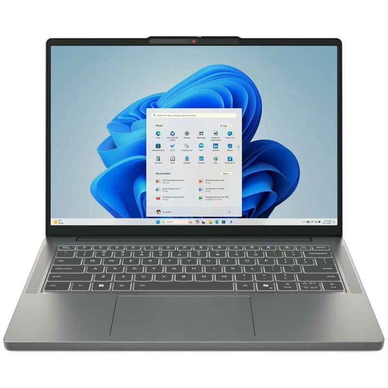 Ноутбук Lenovo IdeaPad Slim 3 14IRH10 (83K000AURA) Arctic Grey